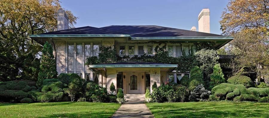 The A.W. True House - 1908 - E. E. Roberts - Hinsdale