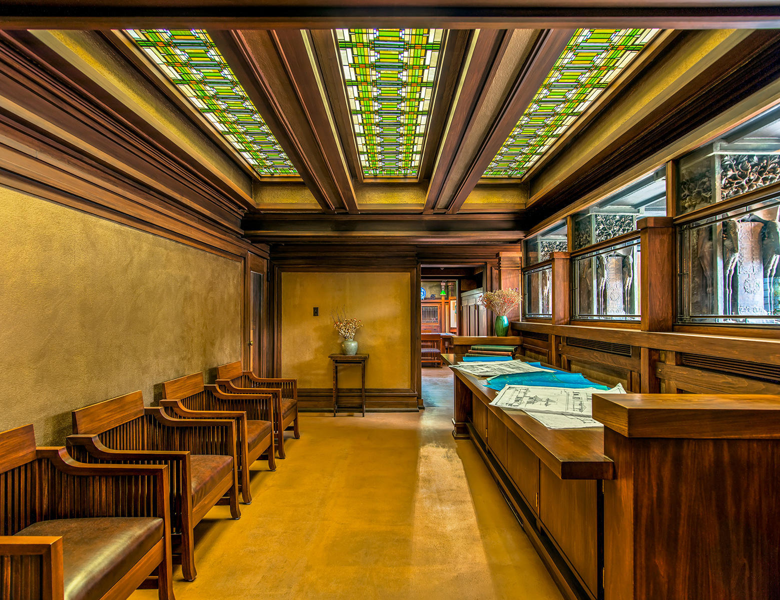 The Frank Lloyd Wright Home and Studio - 1889/1909 - Frank Lloyd Wright - Oak Park