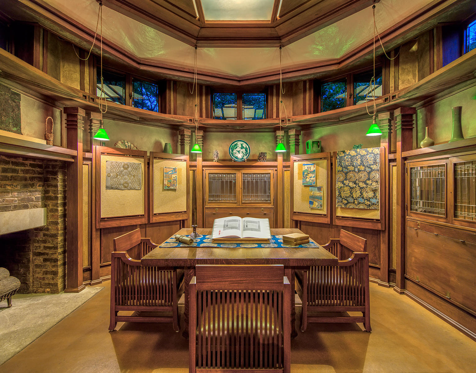The Frank Lloyd Wright Home and Studio - 1889/1909 - Frank Lloyd Wright - Oak Park
