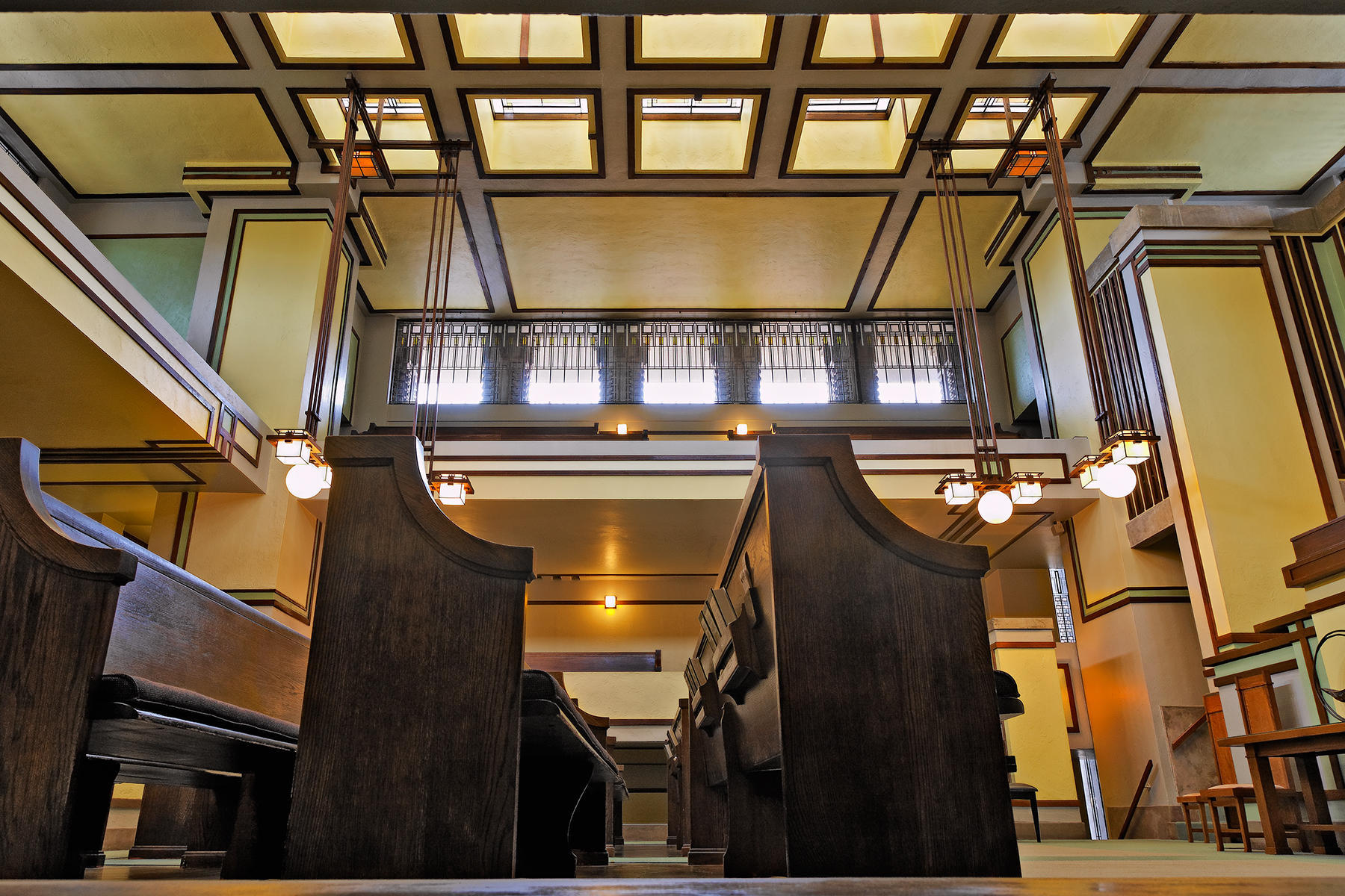 The Unity Temple - 1908 - Frank Lloyd Wright - Oak Park