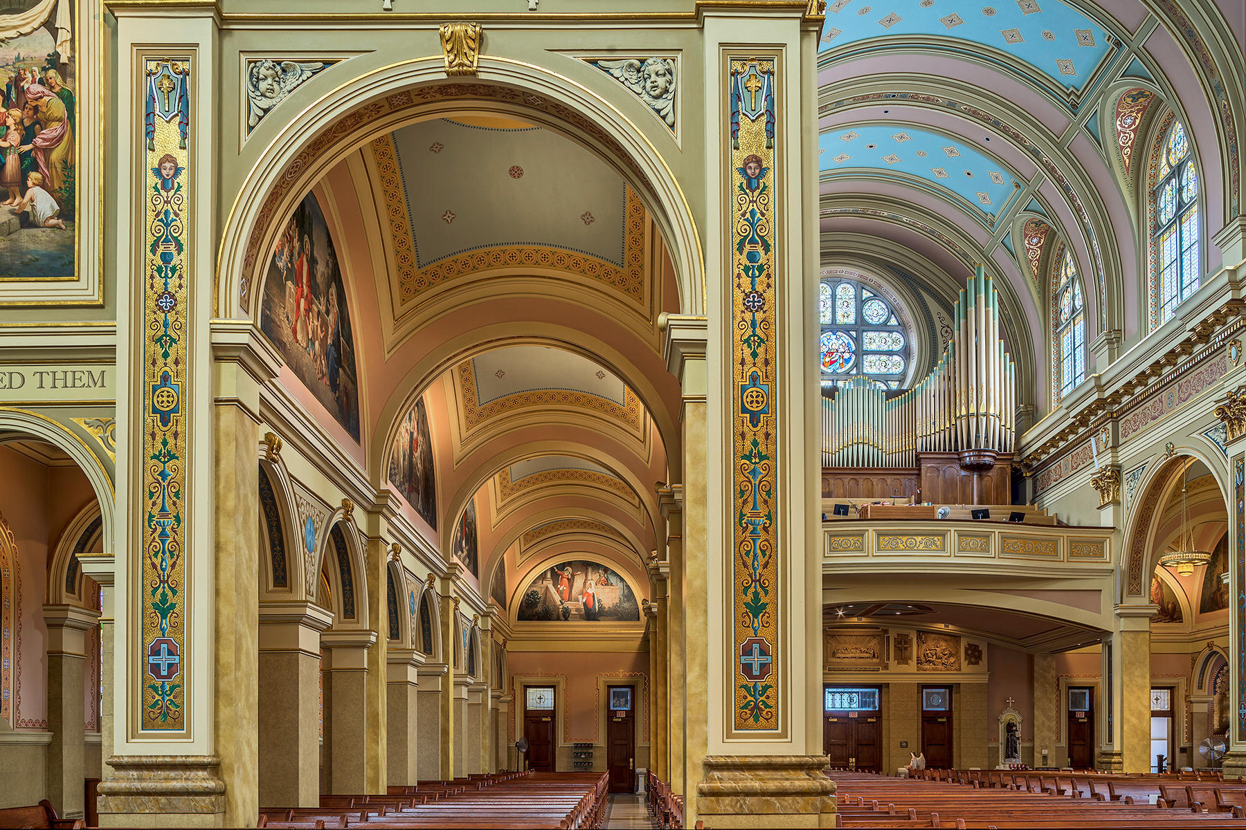 St Mary Of The Angels Catholic Church - 1920 - 	Worthmann & Steinbach - Chicago