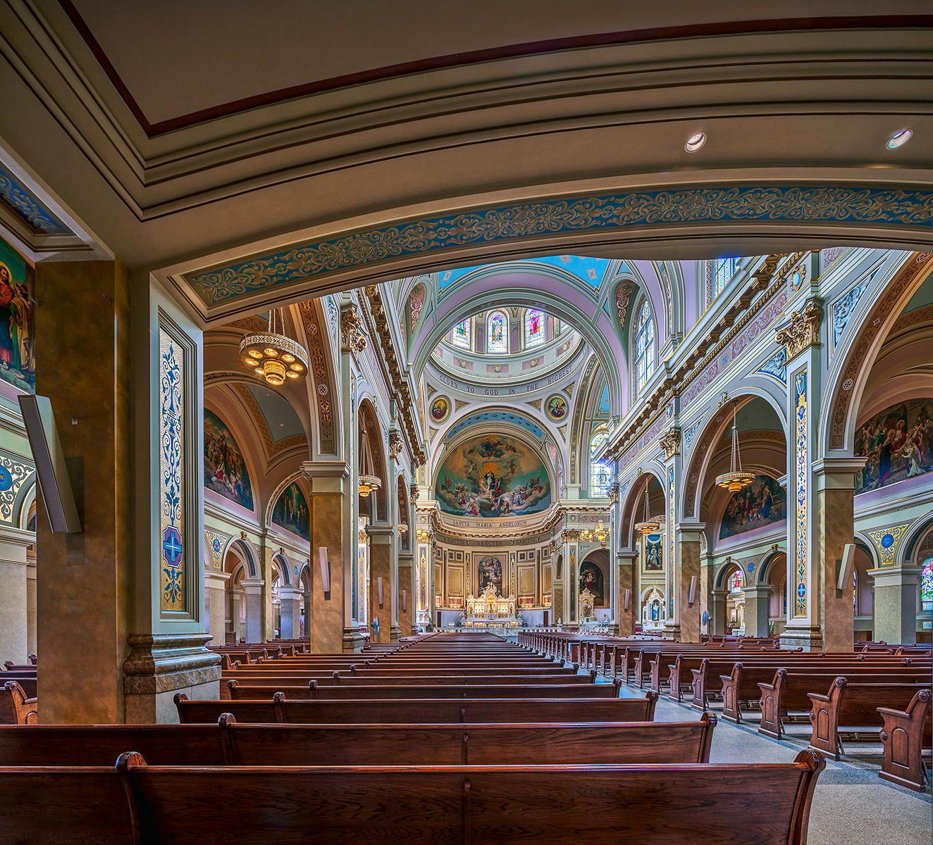 St Mary Of The Angels Catholic Church - 1920 - 	Worthmann & Steinbach - Chicago