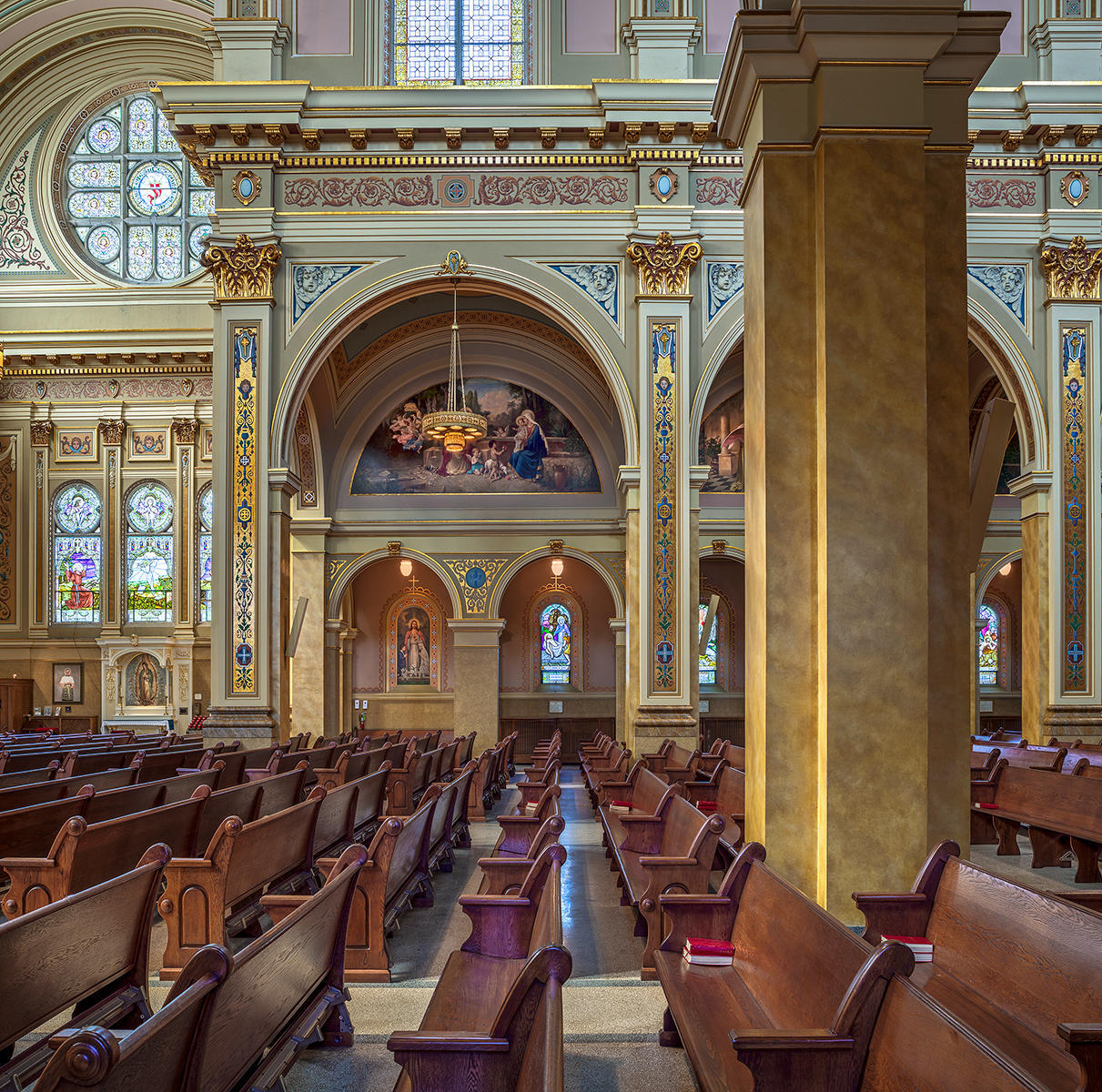 St Mary Of The Angels Catholic Church - 1920 - 	Worthmann & Steinbach - Chicago