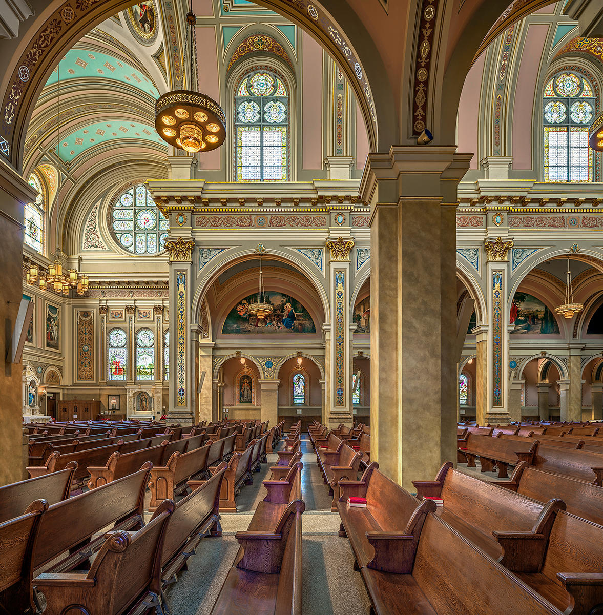 St Mary Of The Angels Catholic Church - 1920 - 	Worthmann & Steinbach - Chicago