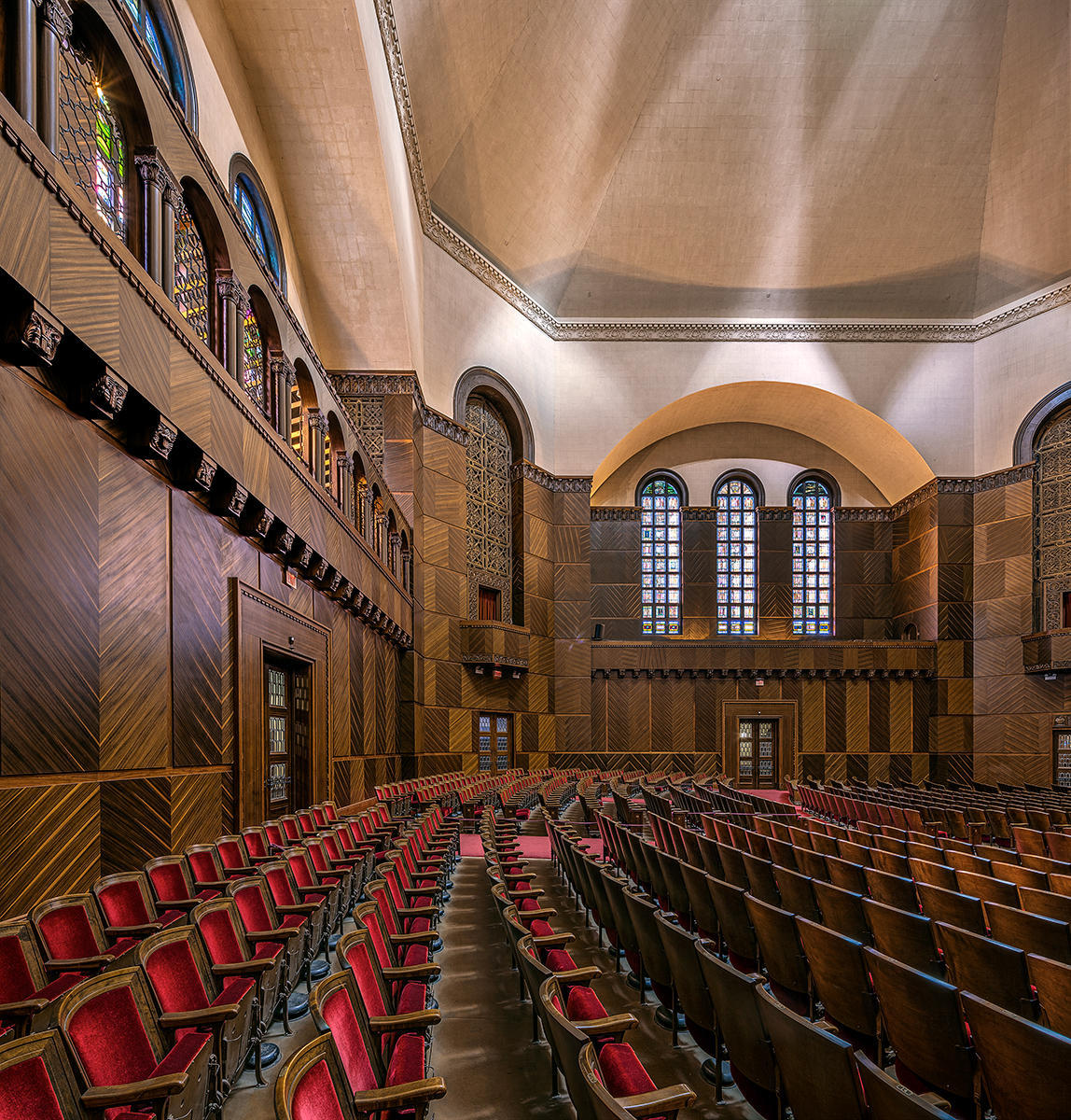 Temple Shalom - 1928 - Loebl, Schlossman, and Hackl, Shepley, Rutan and Coolidge - Chicago