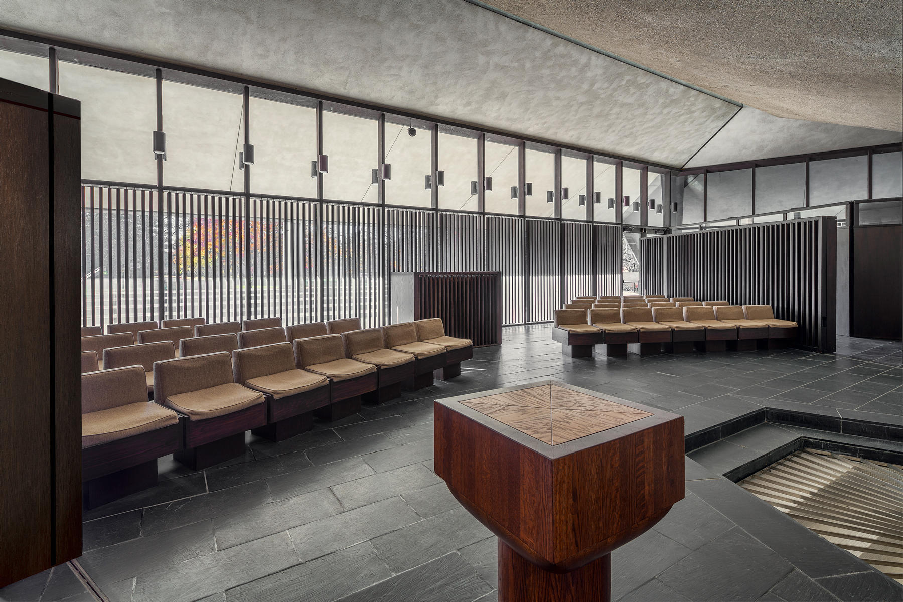 The North Christian Church - 1962 - Eero Saarinen - Columbus, Indiana