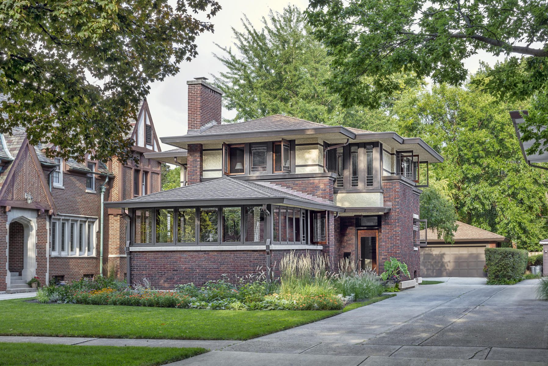 The Seth A. Rhodes House - 1916 - John Van Bergen - River Forest