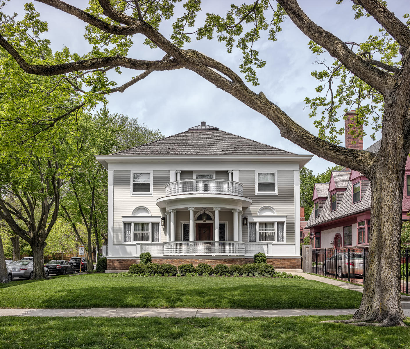 The George Blossom House - 1892 - Frank Lloyd Wright - Hyde Park in Chicago