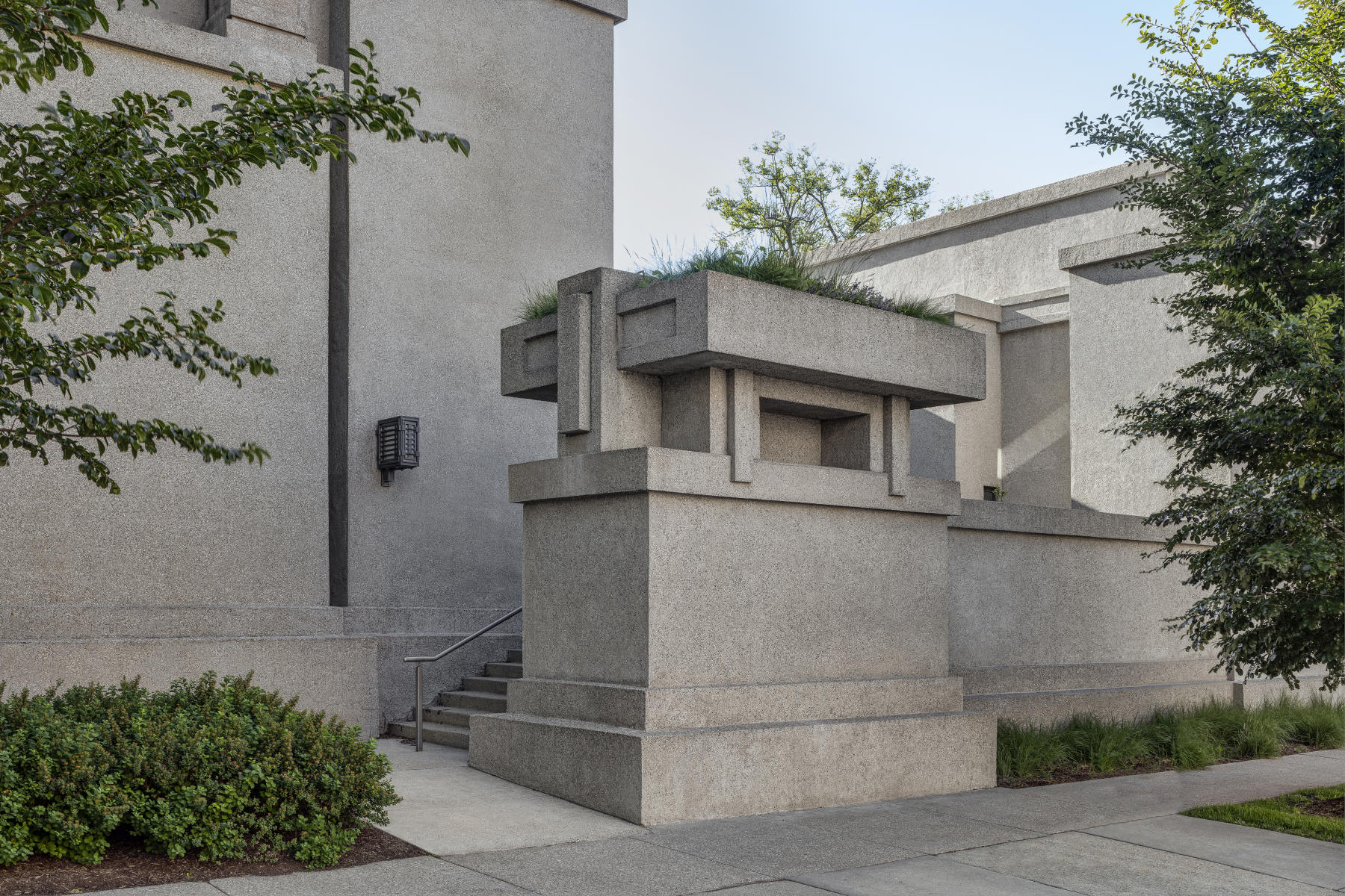 The Unity Temple - 1908 - Frank Lloyd Wright - Oak Park