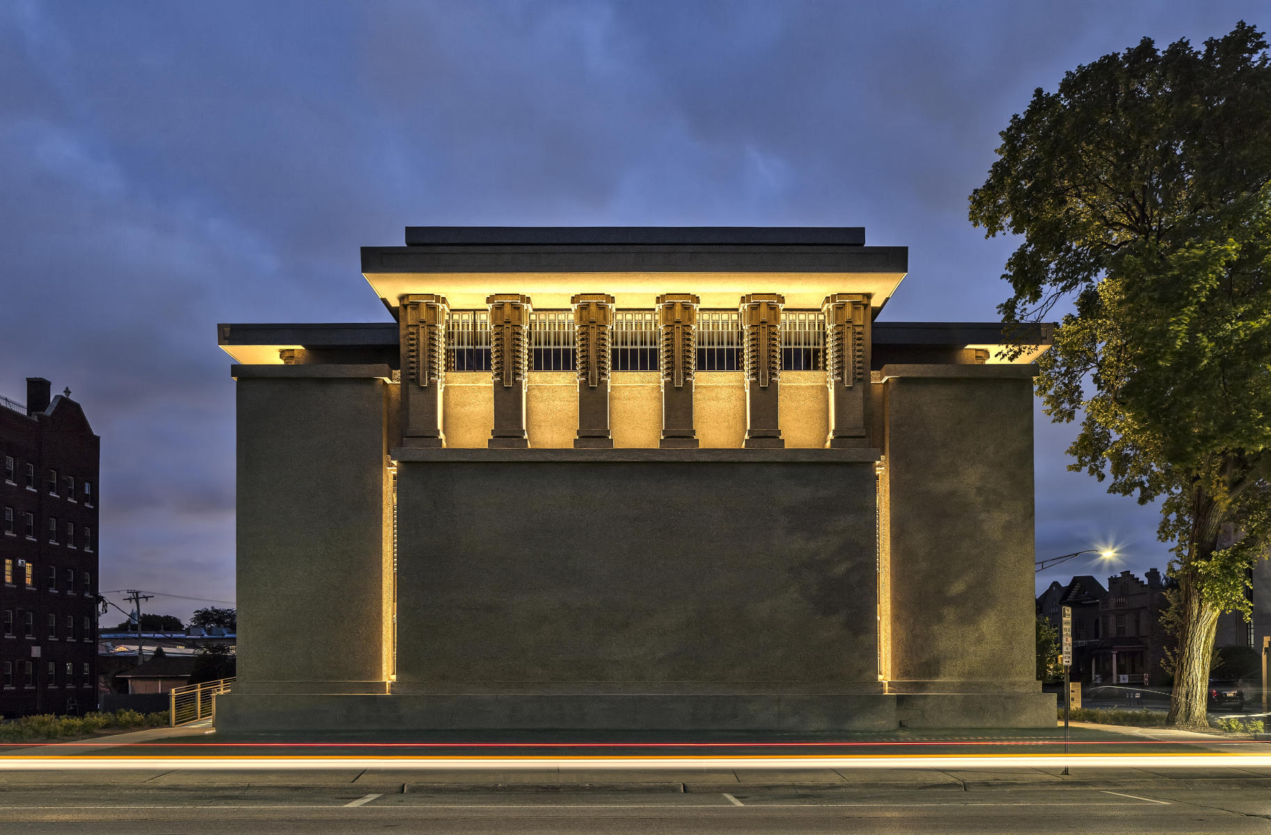 The Unity Temple - 1908 - Frank Lloyd Wright - Oak Park