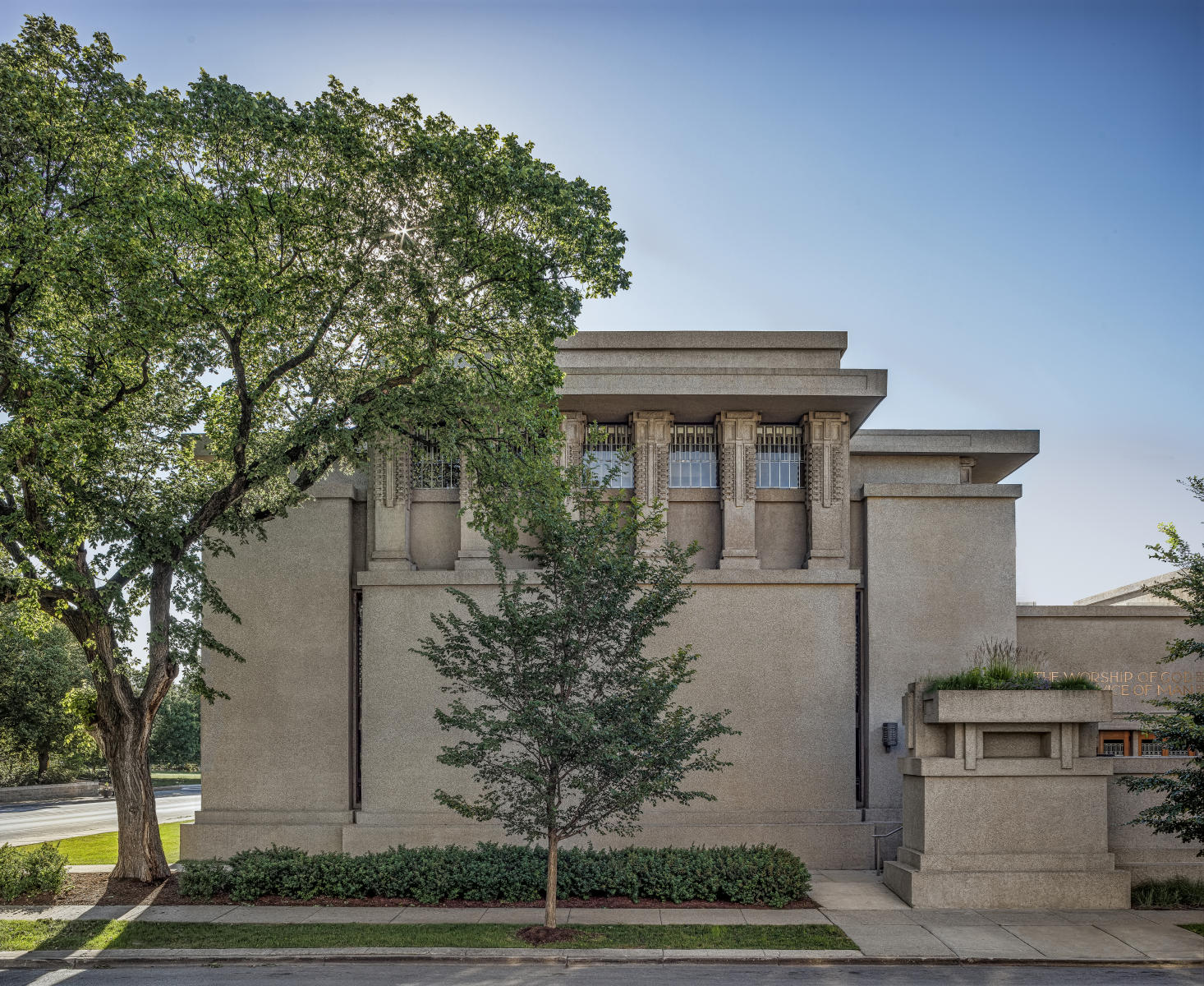 The Unity Temple - 1908 - Frank Lloyd Wright - Oak Park
