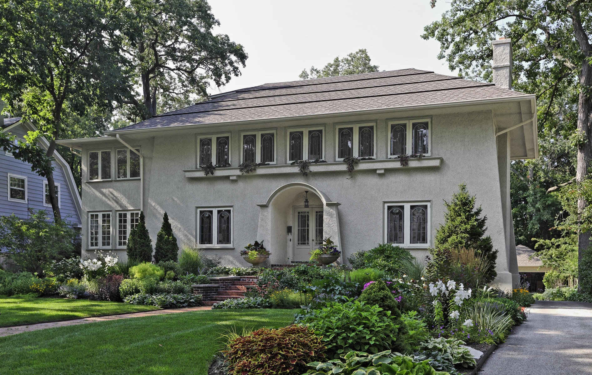 The Henry Schulz House - 1910 - George W. Maher - Winnetka