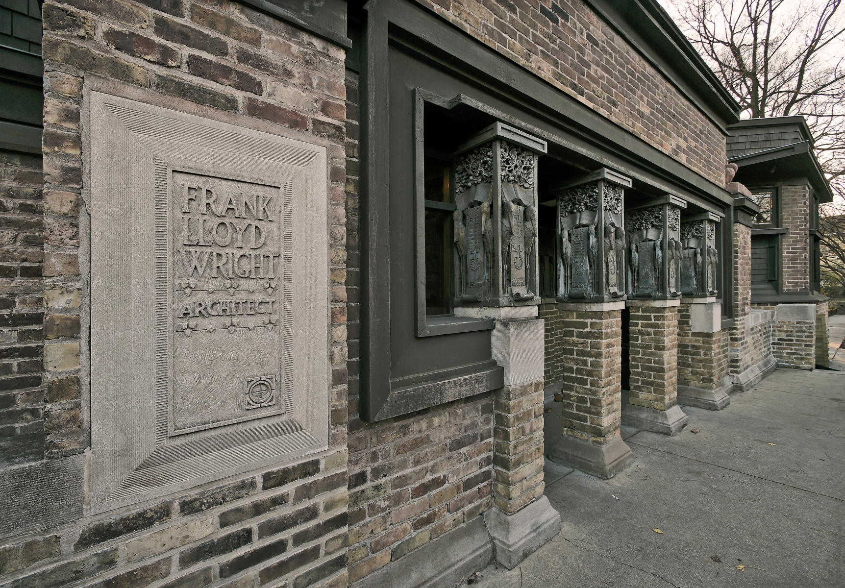 The Frank Lloyd Wright Home and Studio - 1889/1909 - Frank Lloyd Wright - Oak Park