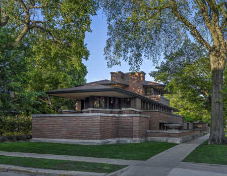 The Frederick C. Robie House - 1909 | James Caulfield's Architectural ...