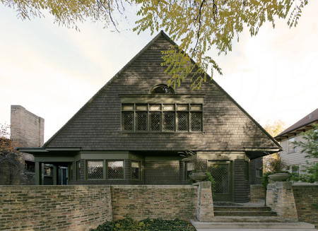 The Frank Lloyd Wright Home and Studio - 1889/1909 - Frank Lloyd Wright - Oak Park