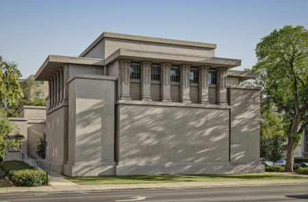 The Unity Temple - 1908 - Frank Lloyd Wright - Oak Park